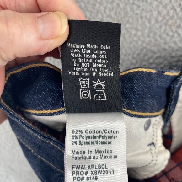 BIG STAR Jeans Womens 28 Alex Blue Dark Wash Denim Skinny Stretch Everyday NWT - Picture 7 of 12